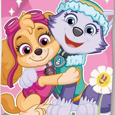 Serviette de plage ou drap de bain Paw Patrol Fille