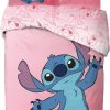 Parure housse de couette Stitch En coton