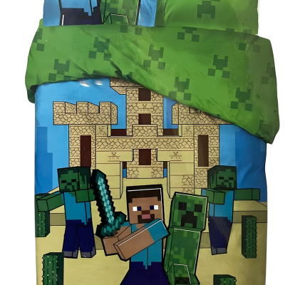 Parure housse de Minecraft En coton