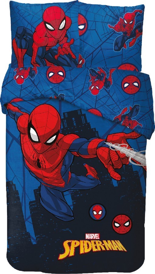 Housse de couette Spiderman en Coton