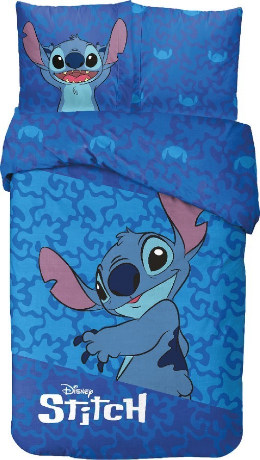 Parure housse de couette Stitch En coton