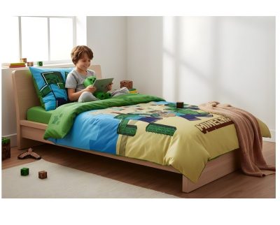 Parure housse de Minecraft En coton
