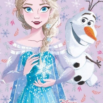 Plaid Polaire Frozen 2 Disney