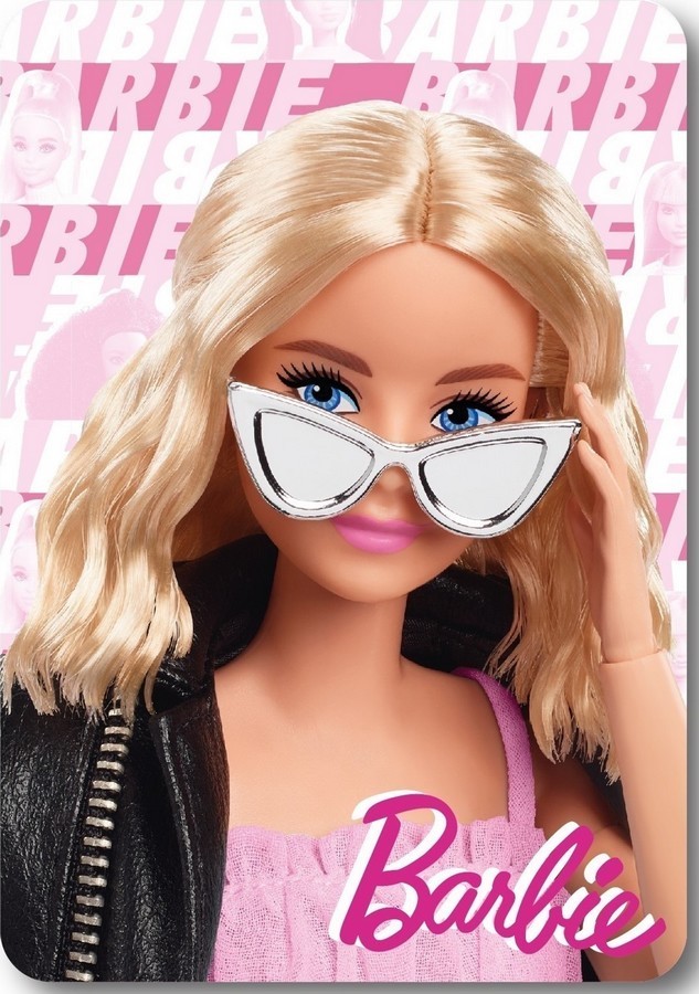 Plaid Polaire Barbie