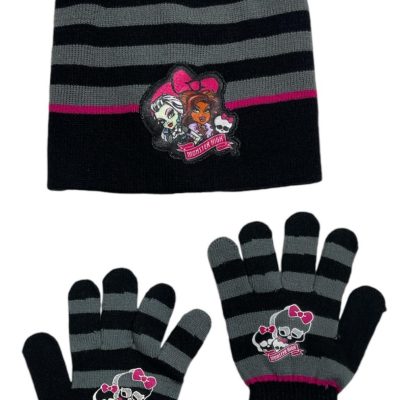 Set bonnet et Gants Monster High