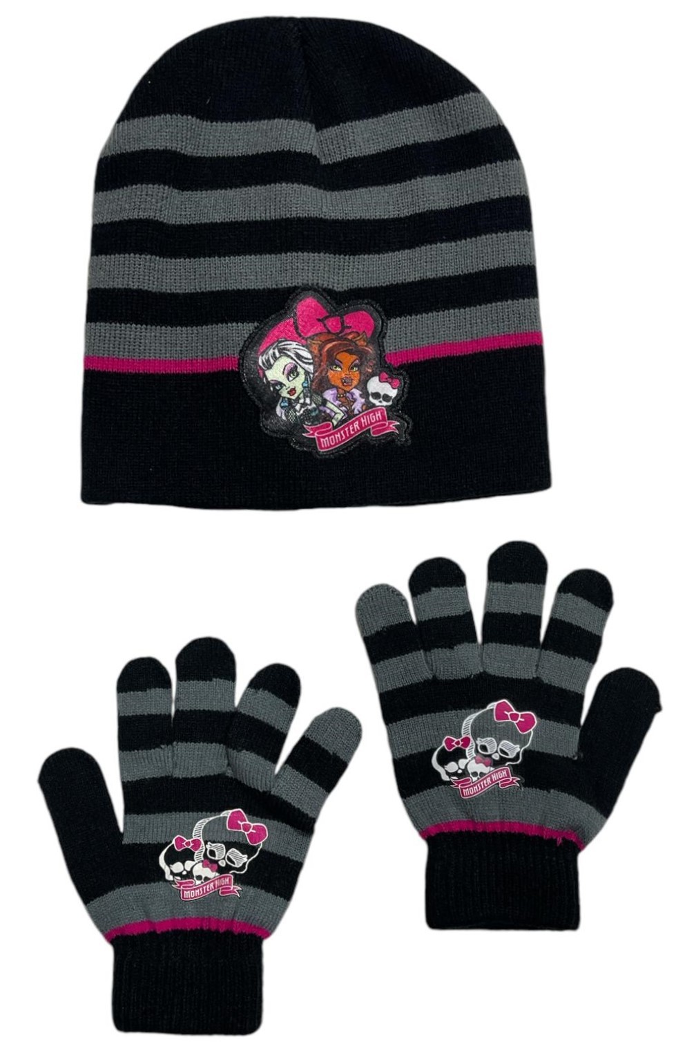 Set bonnet et Gants Monster High