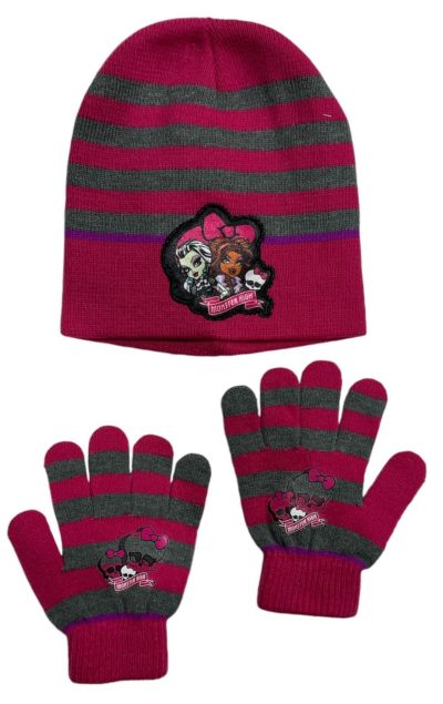 Set bonnet et Gants Monster High