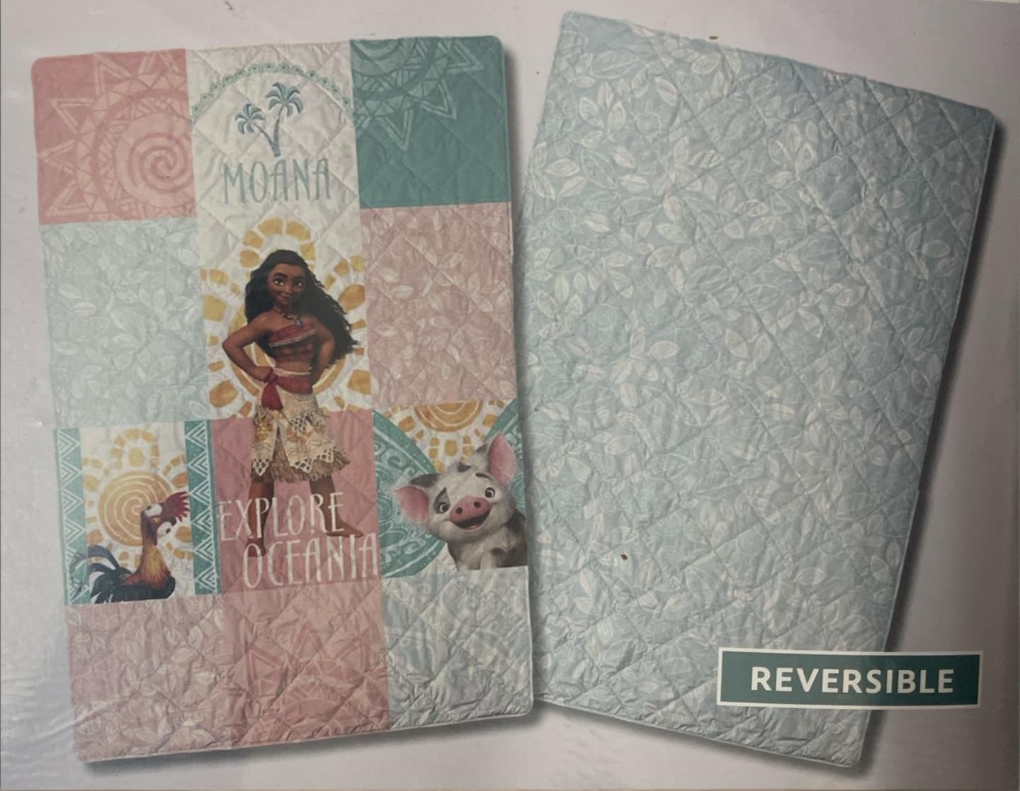 Couette Imprimée Enfant Réversible Vaiana