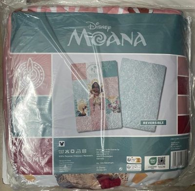 Couette Imprimée Enfant Réversible Vaiana
