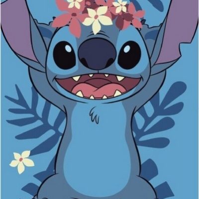 Drap de plage Stitch Disney