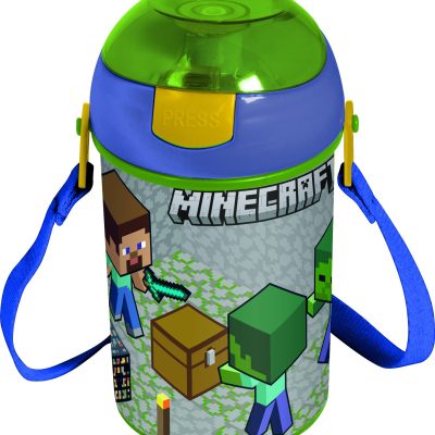 Gourde automatique Minecraft 450 ML