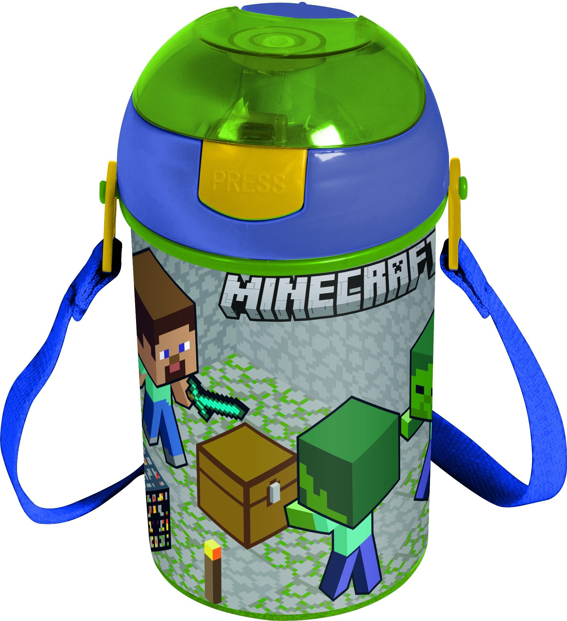 Gourde automatique Minecraft 450 ML