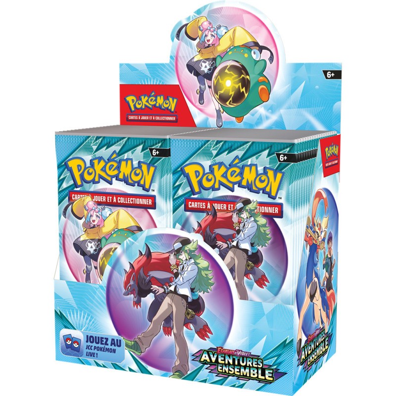 Display Aventures Ensemble - 36 Boosters EV09 Écarlate et Violet - Pokémon