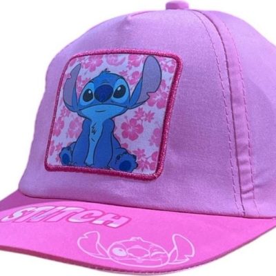 Casquette Stitch Disney fille Brodée