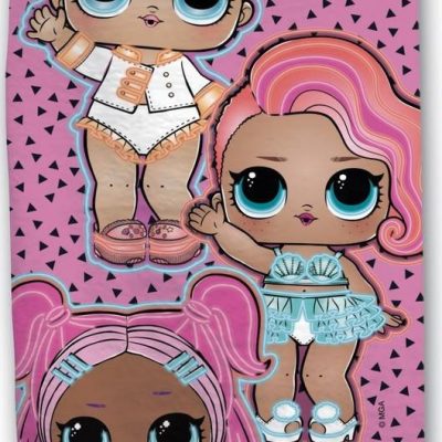 Drap de plage ou Serviette de bain Lol Surprise