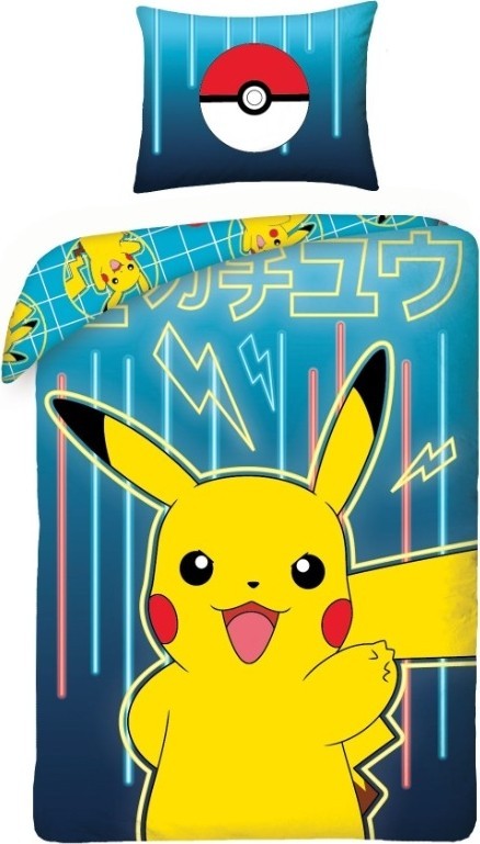 Parure de lit Pokémon - housse de couette Pokémon