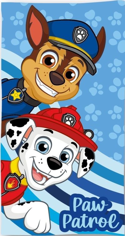 Serviette De Plage Ou Drap De Bain Paw Patrol En Coton