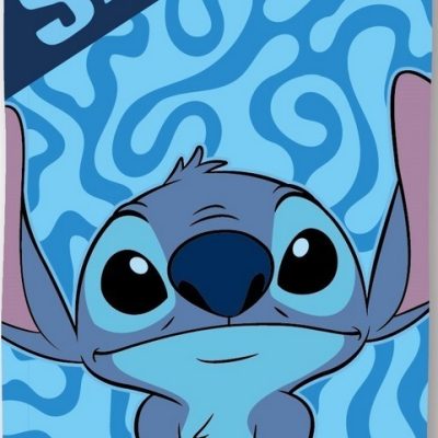Drap de plage Stitch Disney en coton