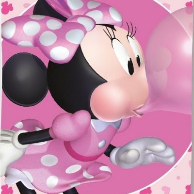 Drap de plage ou drap de bain Minnie Disney en coton
