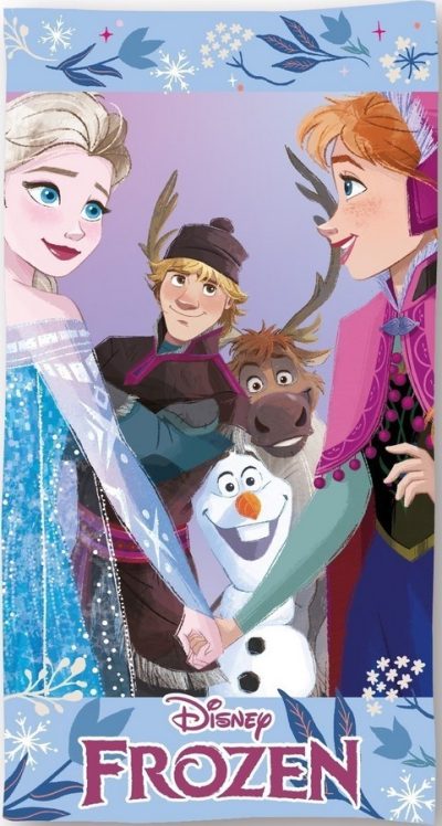 Drap de plage ou Serviette de bain Frozen 2 Disney en coton