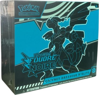 Pokémon - Coffret Dresseur d'Élite EV10.5 Écarlate et Violet Foudre Noire - Officiel Fr Neuf Scellé