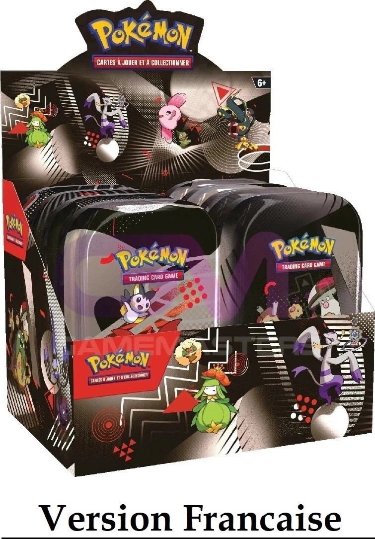 Pokémon - Mini boîte de 8 cartes Écarlate et Violette, Foudre Noire Flamme Blanche EV10.5 FR