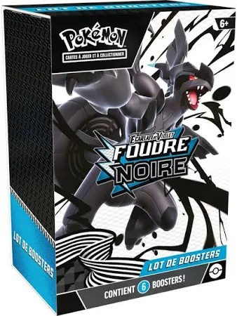Pokémon - Coffret 6 Boosters EV10.5 Écarlate et Violet Foudre Noir