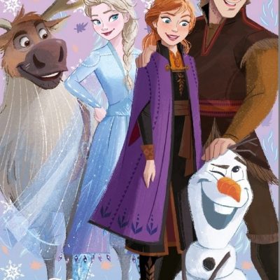 Plaid Polaire Frozen 2 Disney