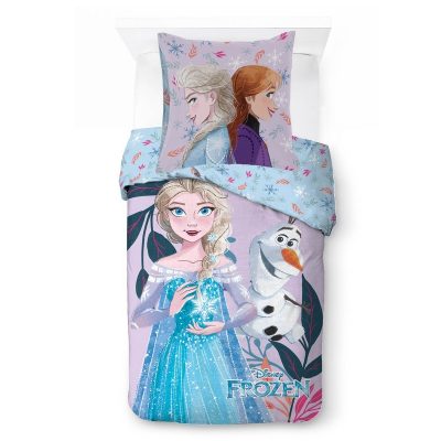 Parure housse de couette Frozen En coton
