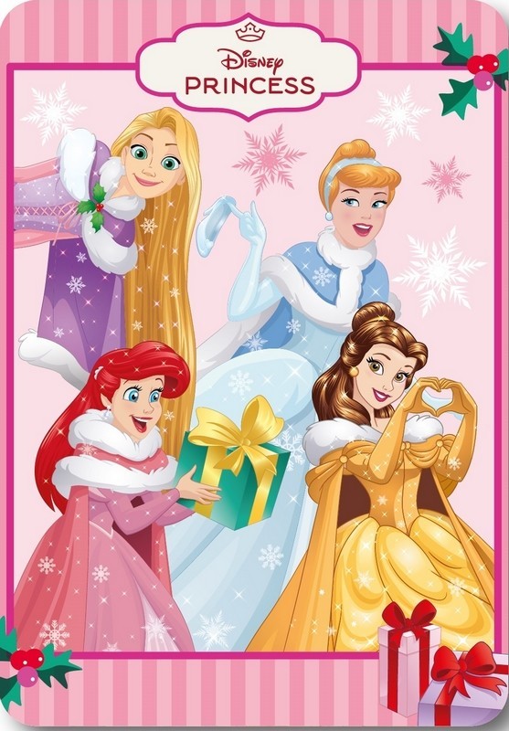 Plaid Polaire Princesse Disney