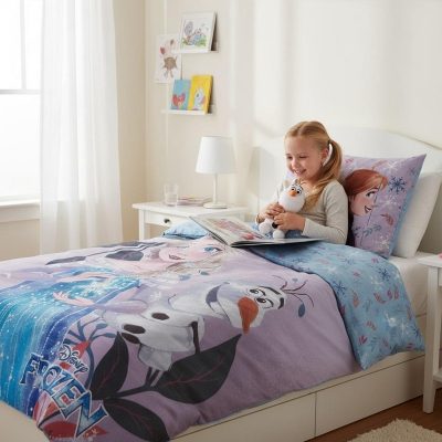 Parure housse de couette Frozen En coton