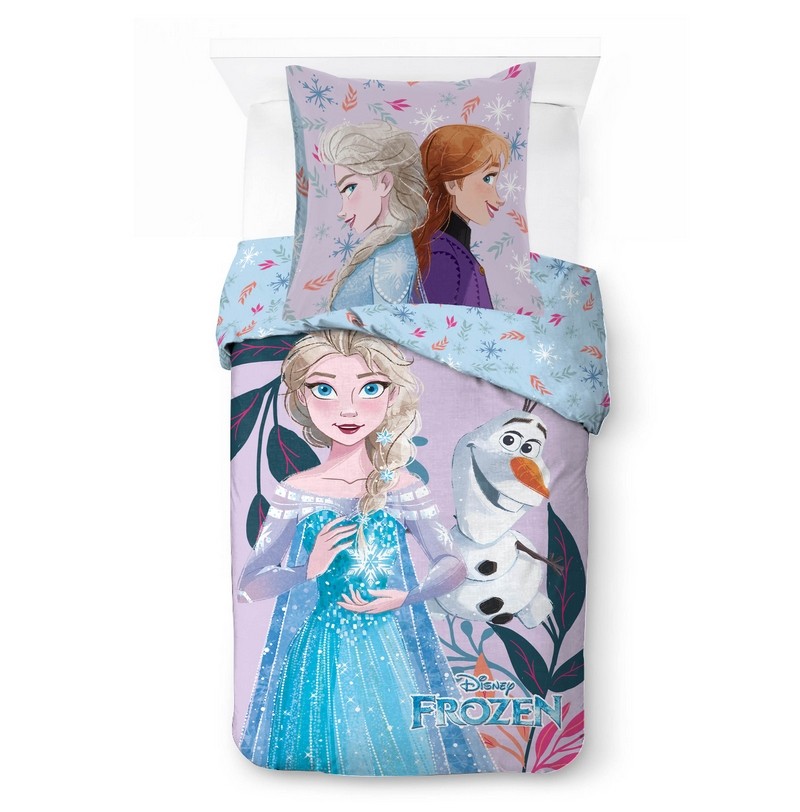 Parure housse de couette Frozen En coton