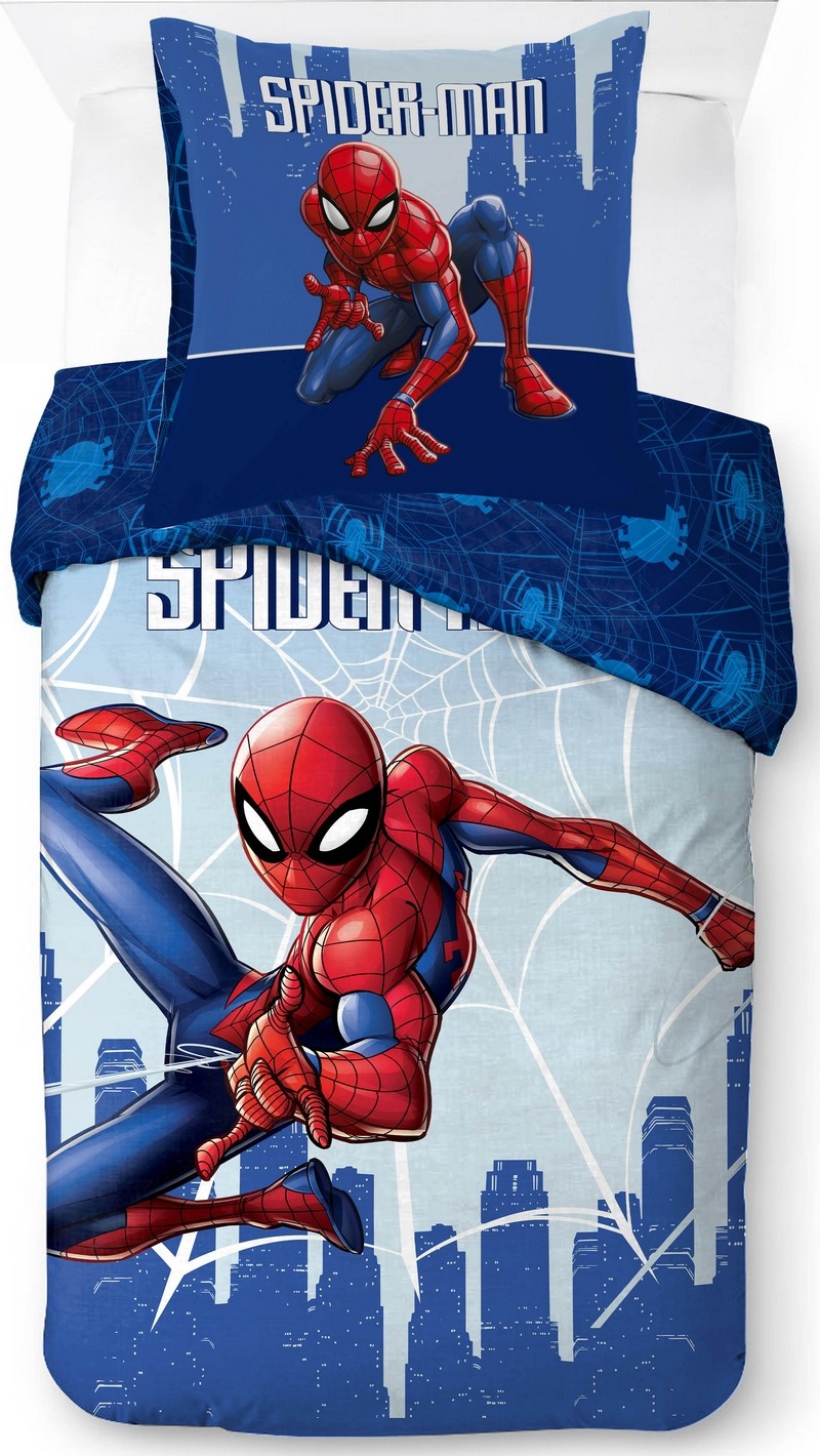 Housse de couette Spiderman en Coton