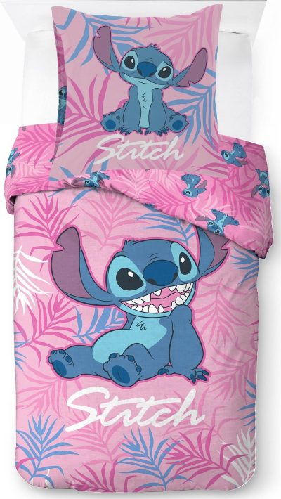 Parure housse de couette Stitch En coton