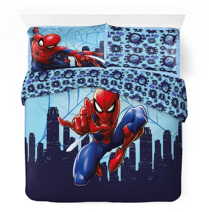 Parure de lit Spiderman 2 Personnes en coton