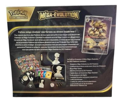 Pokémon Coffret ETB ME01 Méga Evolution Gardevoir Officiel Fr Neuf Scellé