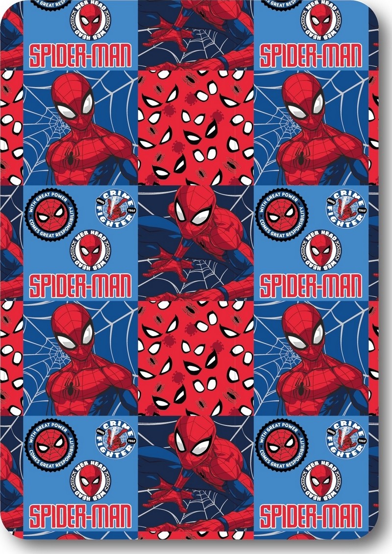 Plaid polaire Spider-man Marvel