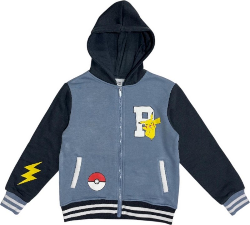 Veste Pokémon capuche avec 2 poches
