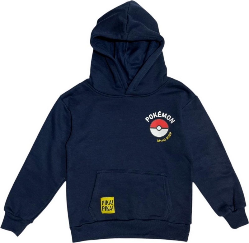 Veste Pokémon capuche avec 2 poches