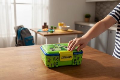 Boîte à goûter Minecraft Pvc