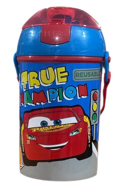 Gourde automatique Cars Disney 450 ML - Système anti-goutt
