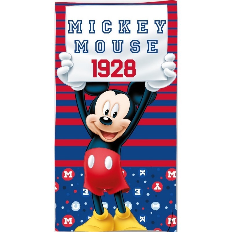Drap de plage ou Serviette de bain Mickey Disney