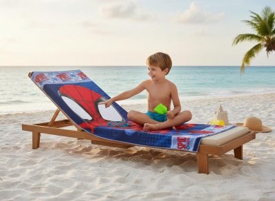 Serviette de plage ou drap de bain Spidey