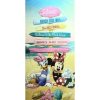 Drap de plage ou drap de bain Minnie Disney en coton